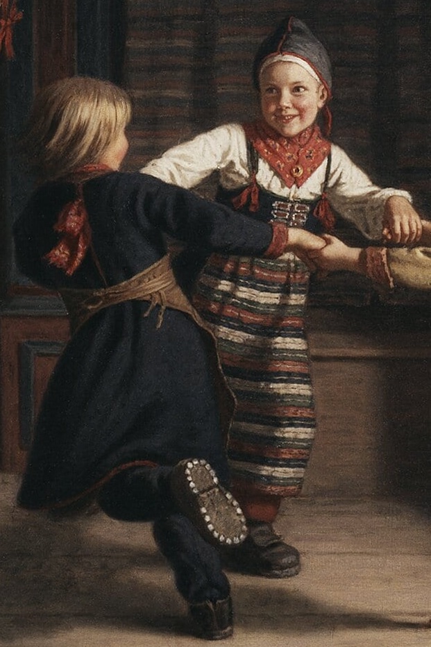 El domingo por la noche en una cabaña del&nbsp;valle