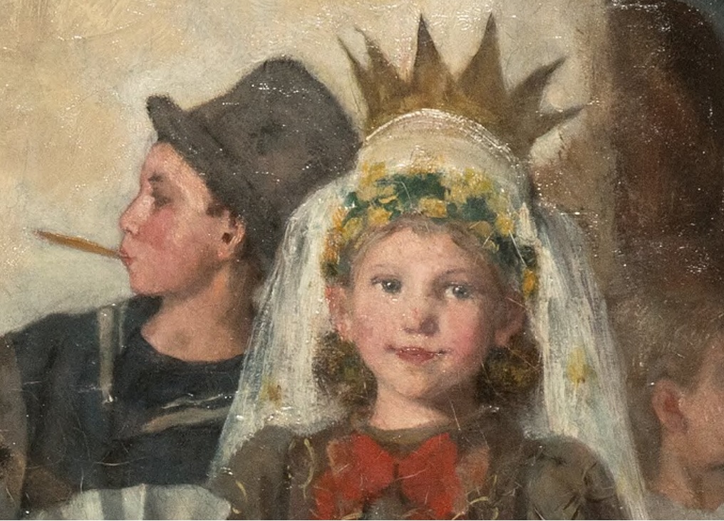 Niños jugando a una&nbsp;boda