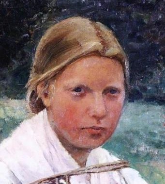 Joven cargando zanahorias