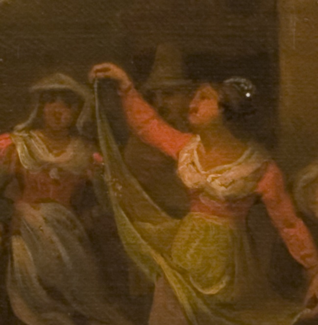 Escena de baile en una posada&nbsp;italiana