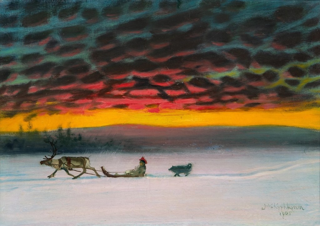 Un lapón y la Noche&nbsp;Polar