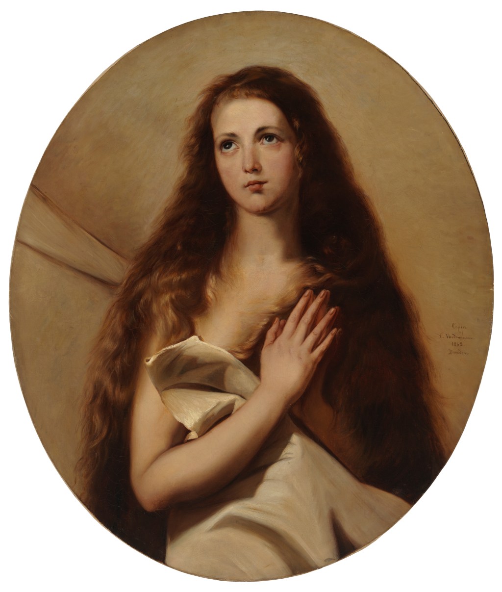 Santa Inés, copia según Jusepe de Ribera,&nbsp;parte